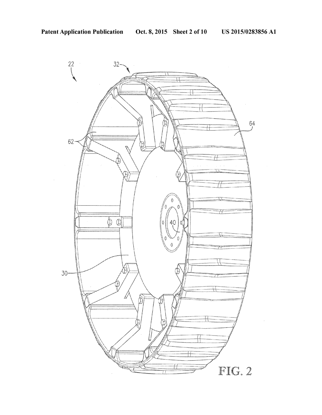 WHEEL AND TIRE ASSEMBLY INCLUDING A COLLAPSIBLE WHEEL - diagram, schematic, and image 03