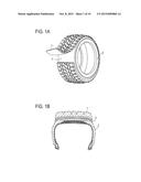 CURED TREAD AND TIRE diagram and image