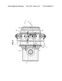 DEVICE FOR CONTROLLING BLADE ANGLE, AND PROPELLER diagram and image