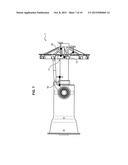 DEVICE FOR CONTROLLING BLADE ANGLE, AND PROPELLER diagram and image