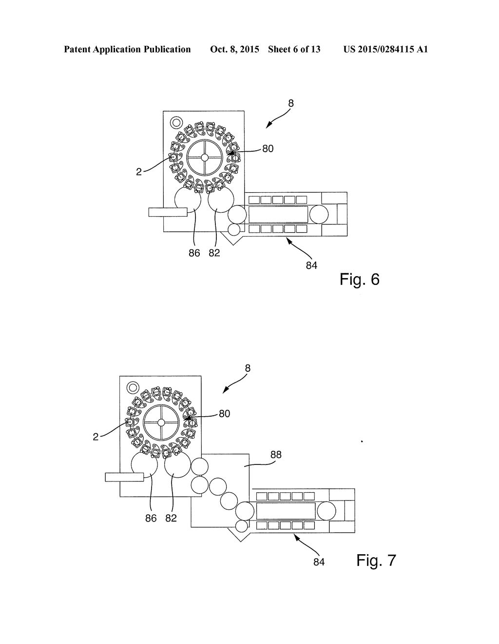 APPARATUS AND METHOD FOR PRODUCING A PLASTIC BOTTLE AND FOR FILLING IT     WITH A FILLING PRODUCT - diagram, schematic, and image 07