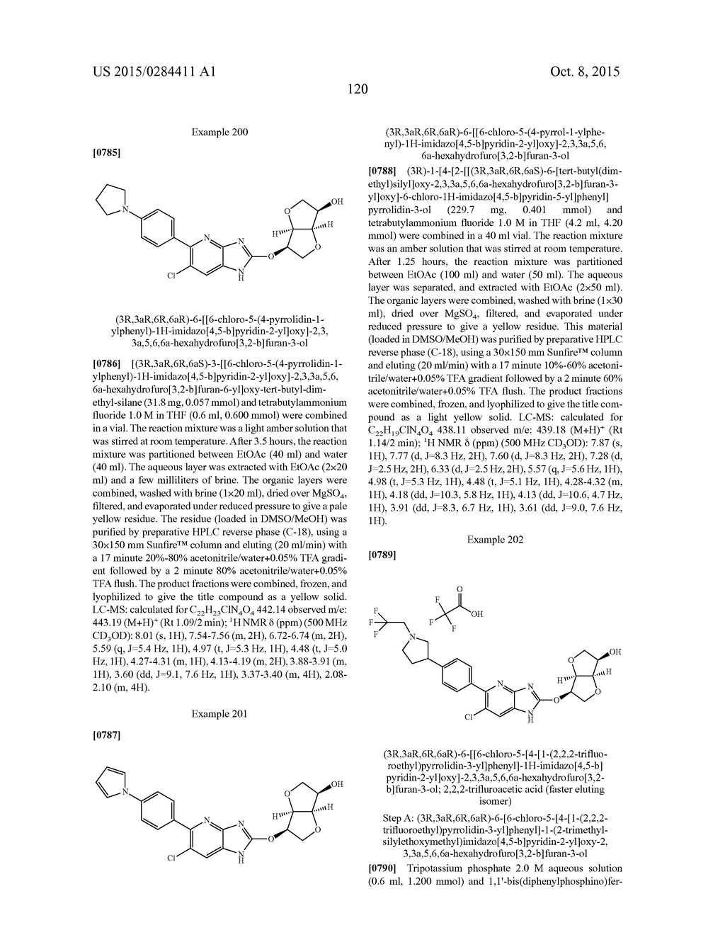 NOVEL AZABENZIMIDAZOLE HEXAHYDROFURO[E,2-B]FURAN DERIVATIVES - diagram, schematic, and image 121