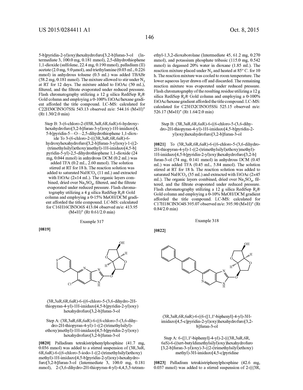 NOVEL AZABENZIMIDAZOLE HEXAHYDROFURO[E,2-B]FURAN DERIVATIVES - diagram, schematic, and image 147