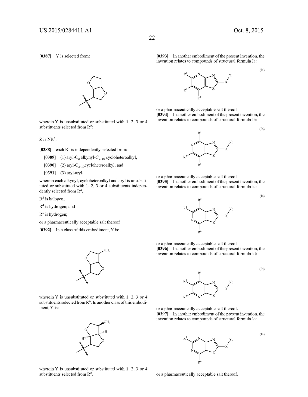 NOVEL AZABENZIMIDAZOLE HEXAHYDROFURO[E,2-B]FURAN DERIVATIVES - diagram, schematic, and image 23