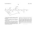 PEPTIDES AS OXYTOCIN AGONISTS diagram and image