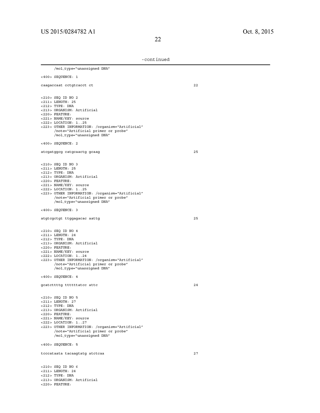 METHOD FOR THE SIMULTANEOUS DETECTION OF MULTIPLE NUCLEIC ACID SEQUENCES     IN A SAMPLE - diagram, schematic, and image 38