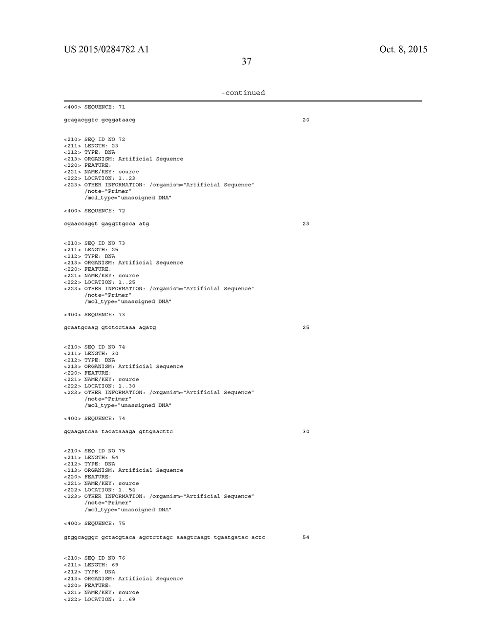 METHOD FOR THE SIMULTANEOUS DETECTION OF MULTIPLE NUCLEIC ACID SEQUENCES     IN A SAMPLE - diagram, schematic, and image 53