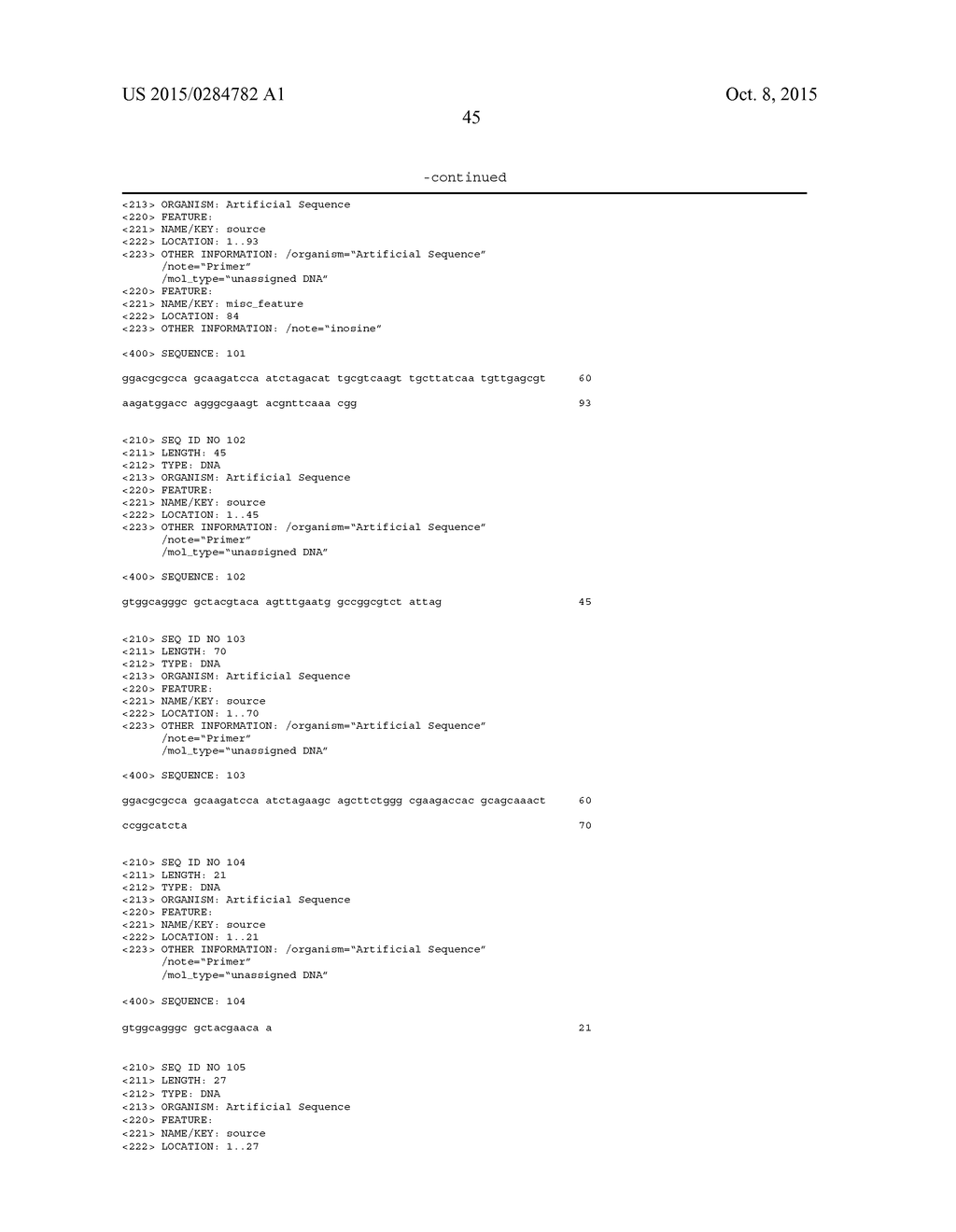 METHOD FOR THE SIMULTANEOUS DETECTION OF MULTIPLE NUCLEIC ACID SEQUENCES     IN A SAMPLE - diagram, schematic, and image 61