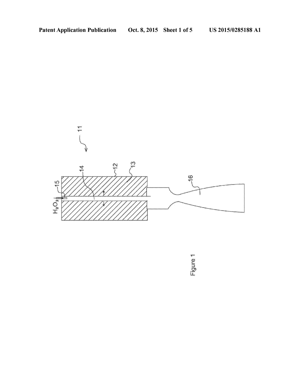 ANAEROBIC HYBRID PROPULSION DEVICE WITH FUEL PRESENT IN THE FORM OF     DIVIDED SOLIDS - diagram, schematic, and image 02