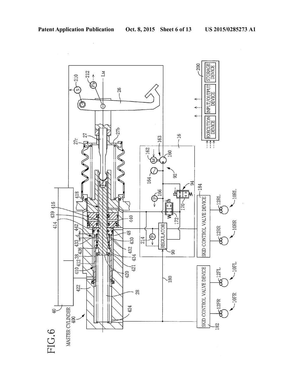 MASTER CYLINDER AND MASTER CYLINDER DEVICE - diagram, schematic, and image 07