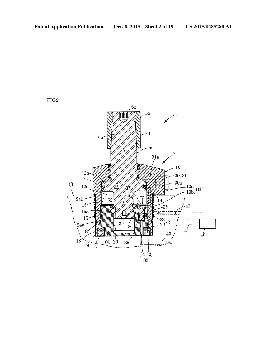 FLUID PRESSURE CYLINDER AND TWIST-TYPE CLAMP DEVICE TECHNICAL FIELD - diagram, schematic, and image 03