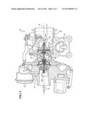 TURBOCHARGER BEARING HOUSING OIL GROOVE diagram and image