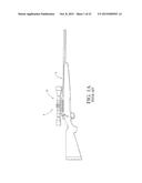 DYNAMIC TARGETING SYSTEM WITH PROJECTILE-SPECIFIC AIMING INDICIA IN A     RETICLE AND METHOD FOR ESTIMATING BALLISTIC EFFECTS OF CHANGING     ENVIRONMENT AND AMMUNITION diagram and image