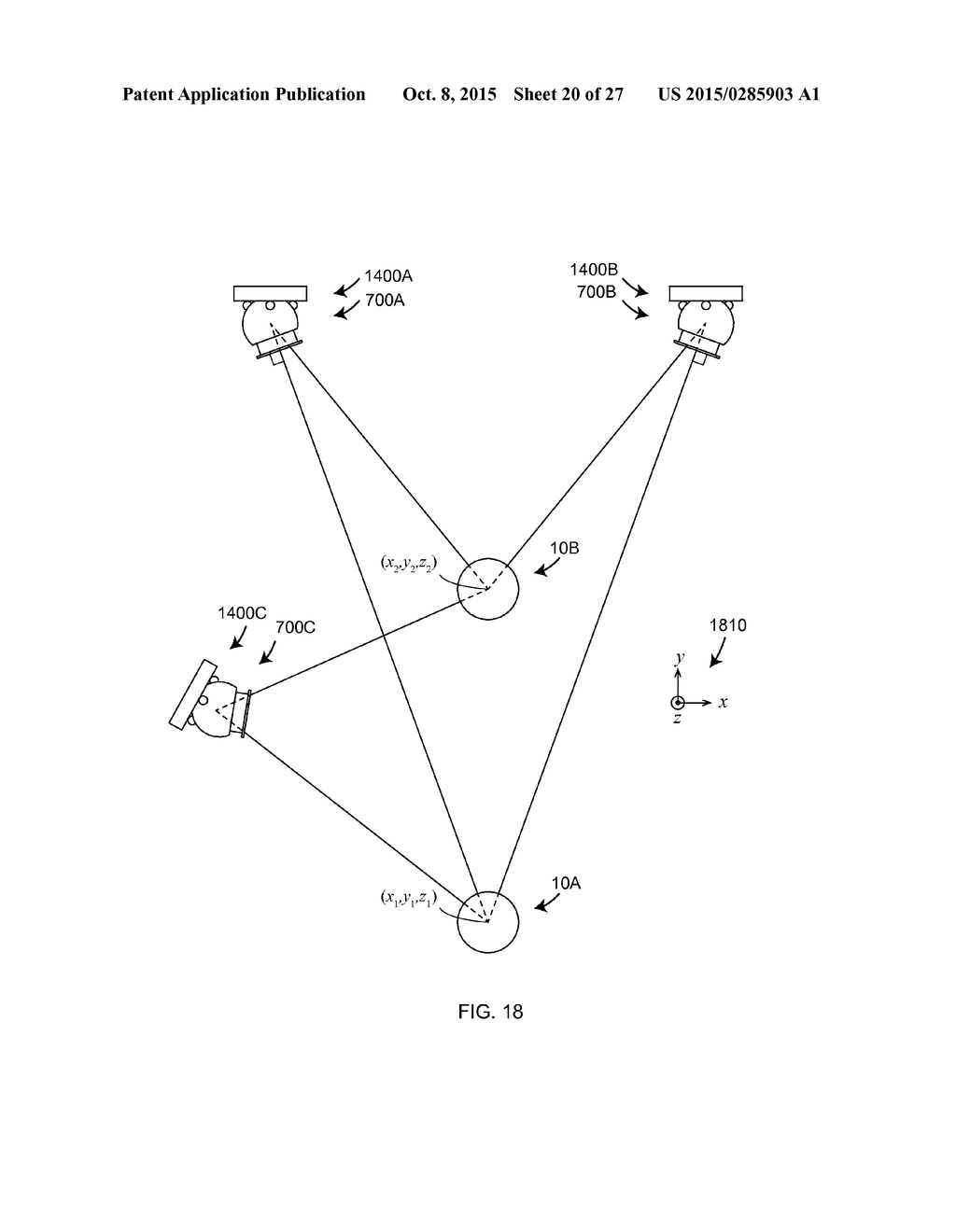 METHOD FOR FINDING A HOME REFERENCE DISTANCE USING A SPHERICALLY MOUNTED     RETROREFLECTOR - diagram, schematic, and image 21