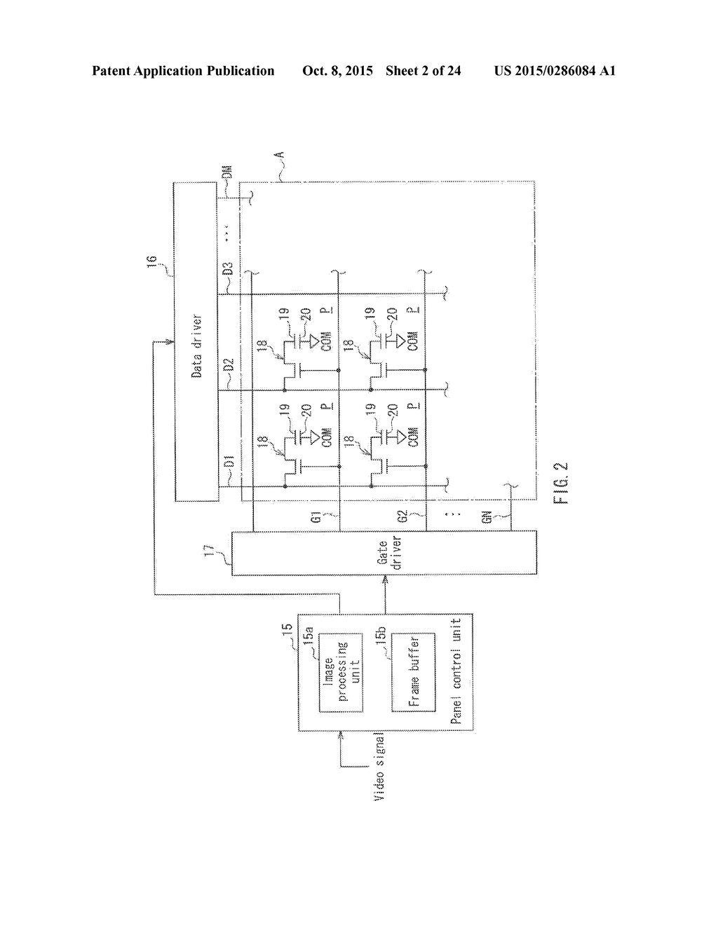 ACTIVE MATRIX SUBSTRATE AND DISPLAY DEVICE - diagram, schematic, and image 03