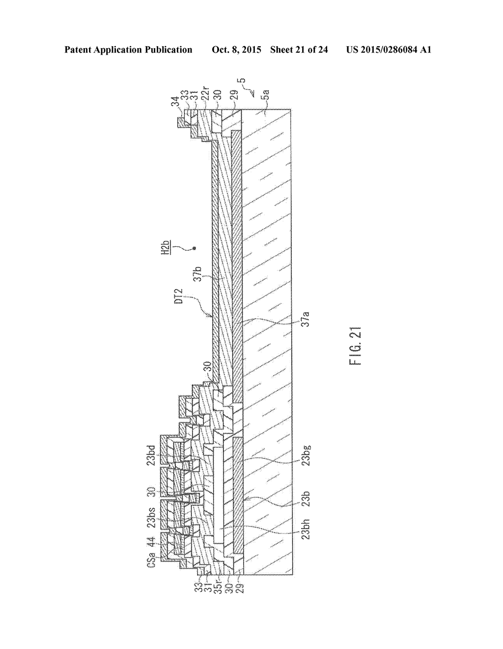 ACTIVE MATRIX SUBSTRATE AND DISPLAY DEVICE - diagram, schematic, and image 22