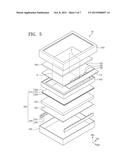 DISPLAY DEVICE INCLUDING A COLOR CONVERSION LAYER diagram and image