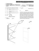 HIGH-EFFICIENCY PROJECTION SCREEN diagram and image