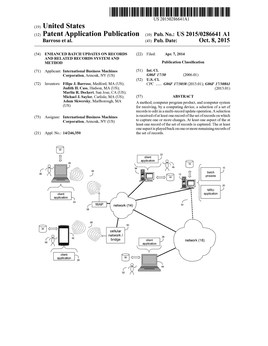 ENHANCED BATCH UPDATES ON RECORDS AND RELATED RECORDS SYSTEM AND METHOD - diagram, schematic, and image 01