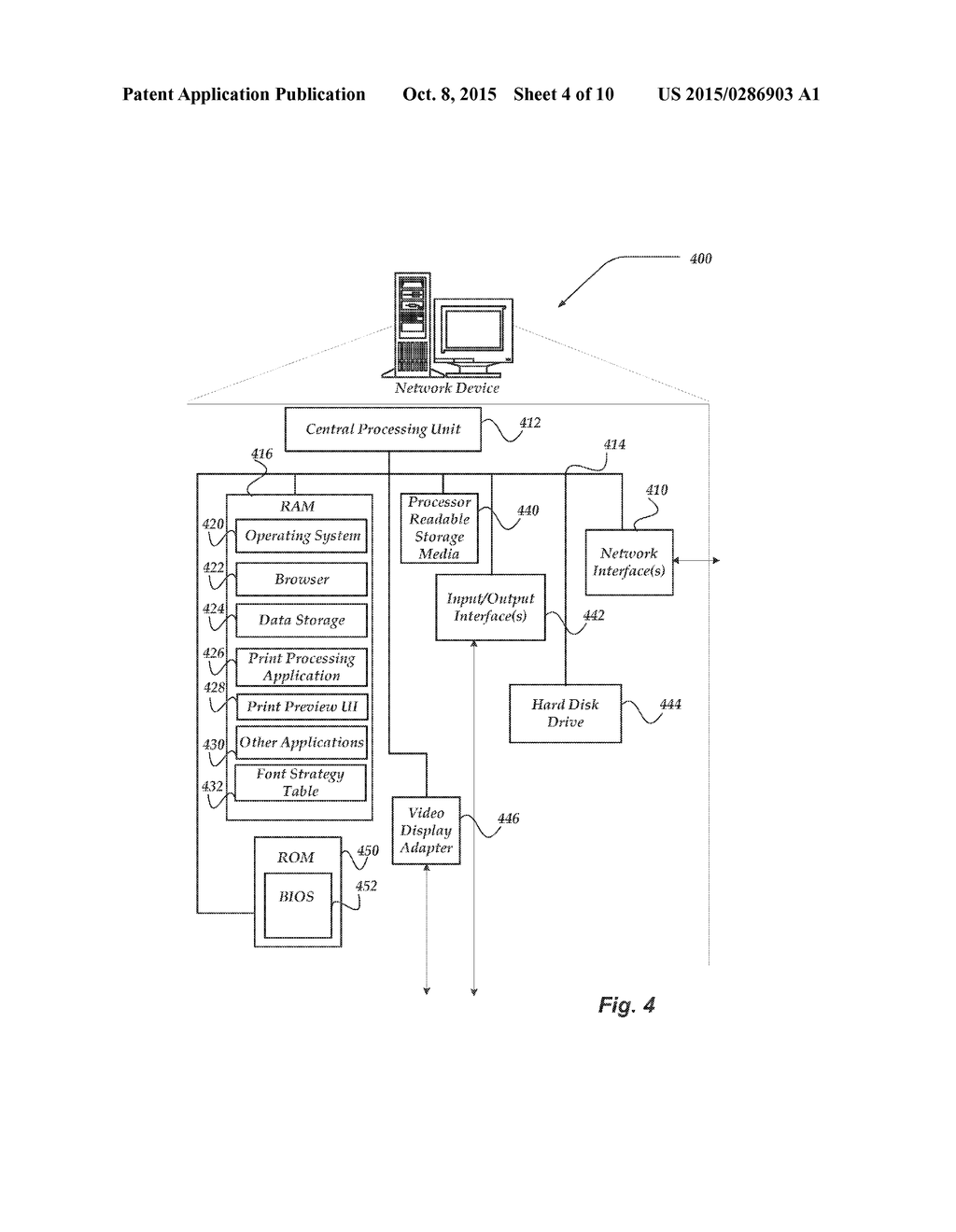 MANAGING FONT METRICS FOR A RENDERING DEVICE - diagram, schematic, and image 05