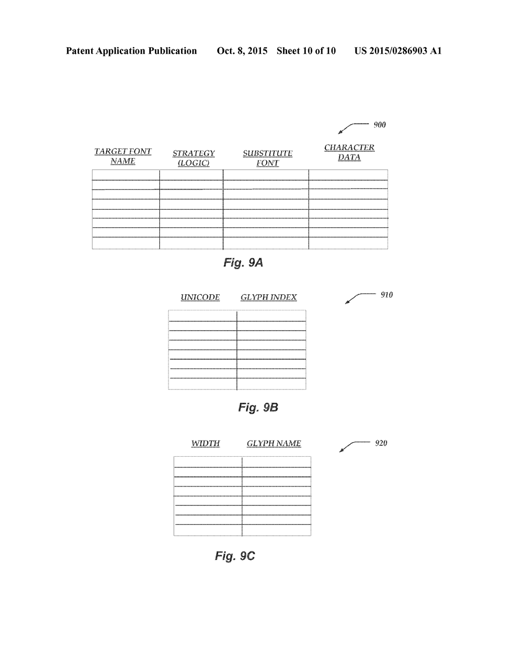 MANAGING FONT METRICS FOR A RENDERING DEVICE - diagram, schematic, and image 11