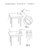 Portable Table Number Device and Table Number System diagram and image