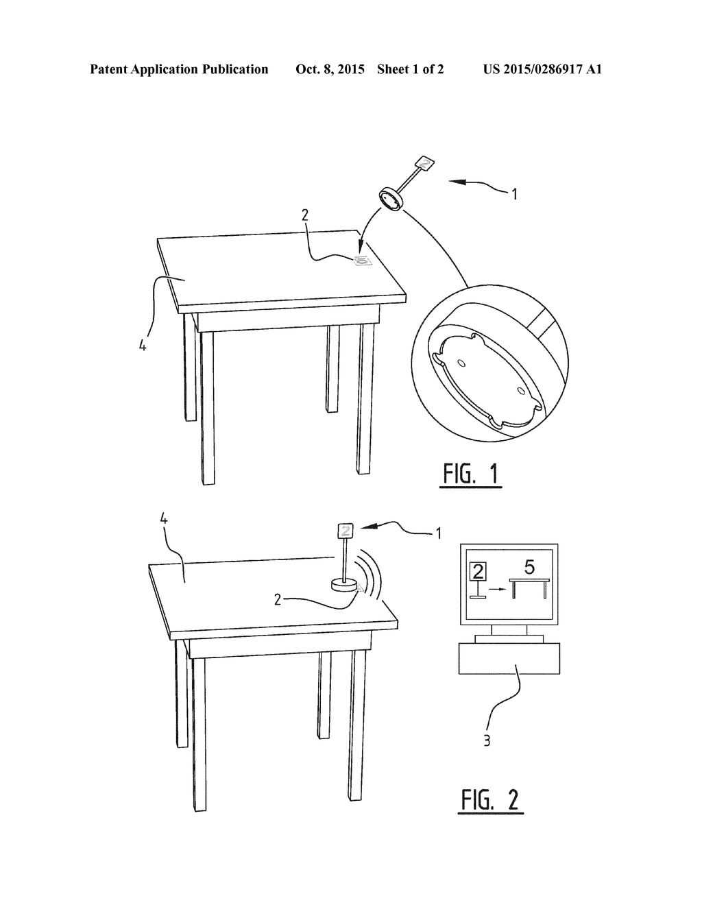 Portable Table Number Device and Table Number System - diagram, schematic, and image 02