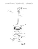 Portable Table Number Device and Table Number System diagram and image