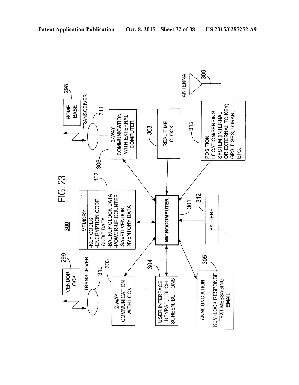 Electronic Security System for Monitoring Mechanical Keys and Other Items - diagram, schematic, and image 33