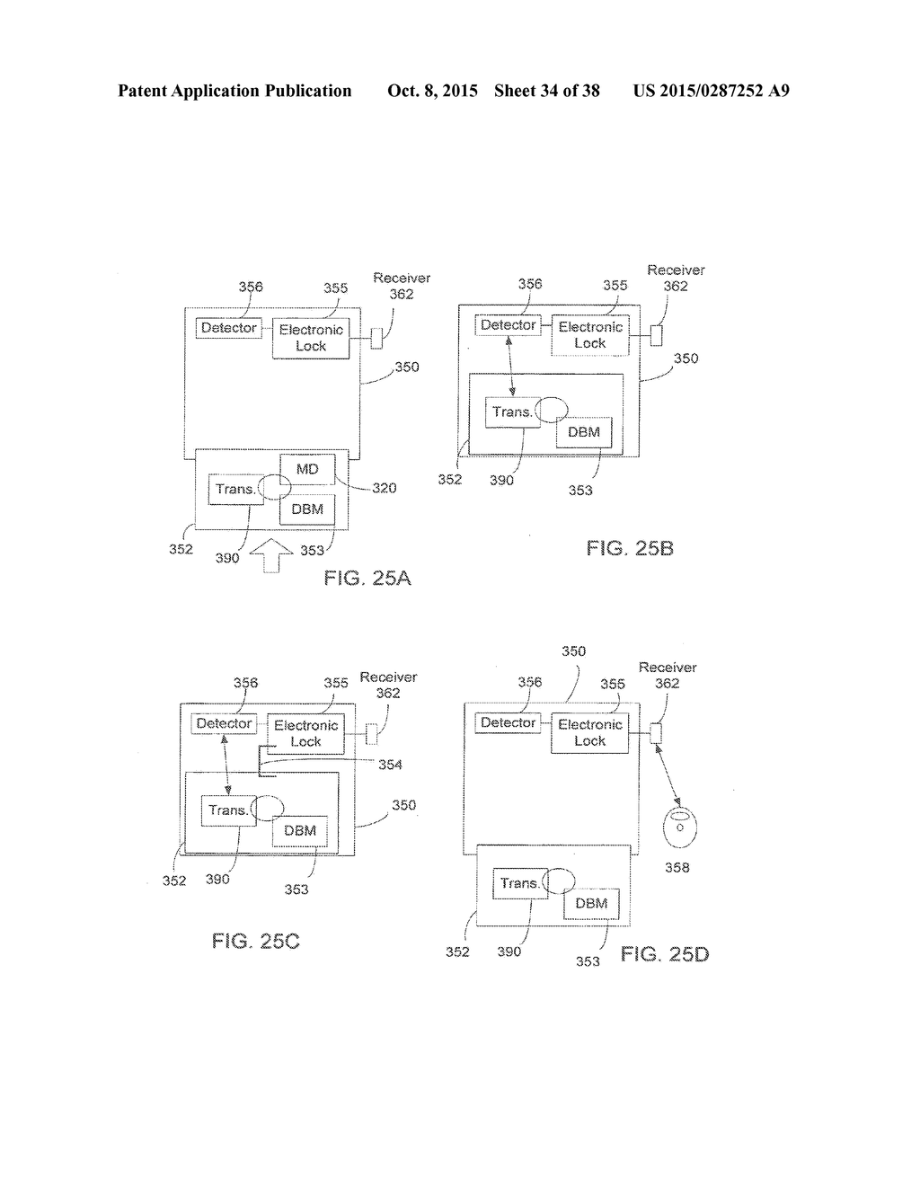 Electronic Security System for Monitoring Mechanical Keys and Other Items - diagram, schematic, and image 35