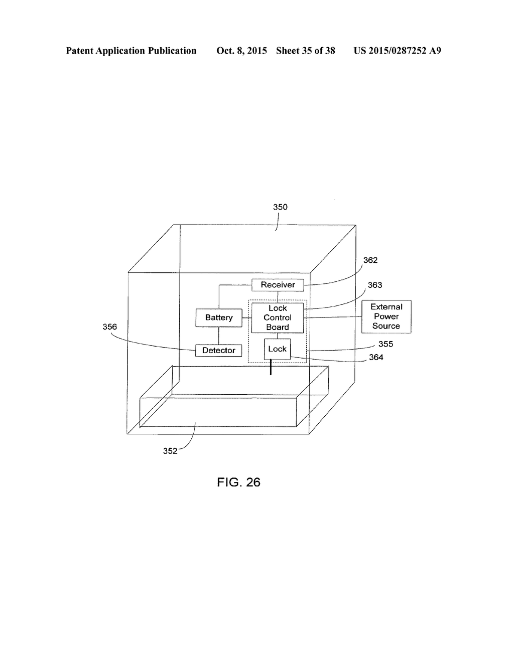 Electronic Security System for Monitoring Mechanical Keys and Other Items - diagram, schematic, and image 36