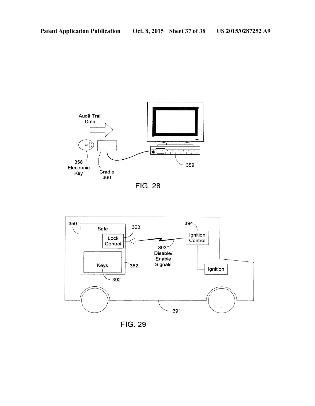 Electronic Security System for Monitoring Mechanical Keys and Other Items - diagram, schematic, and image 38