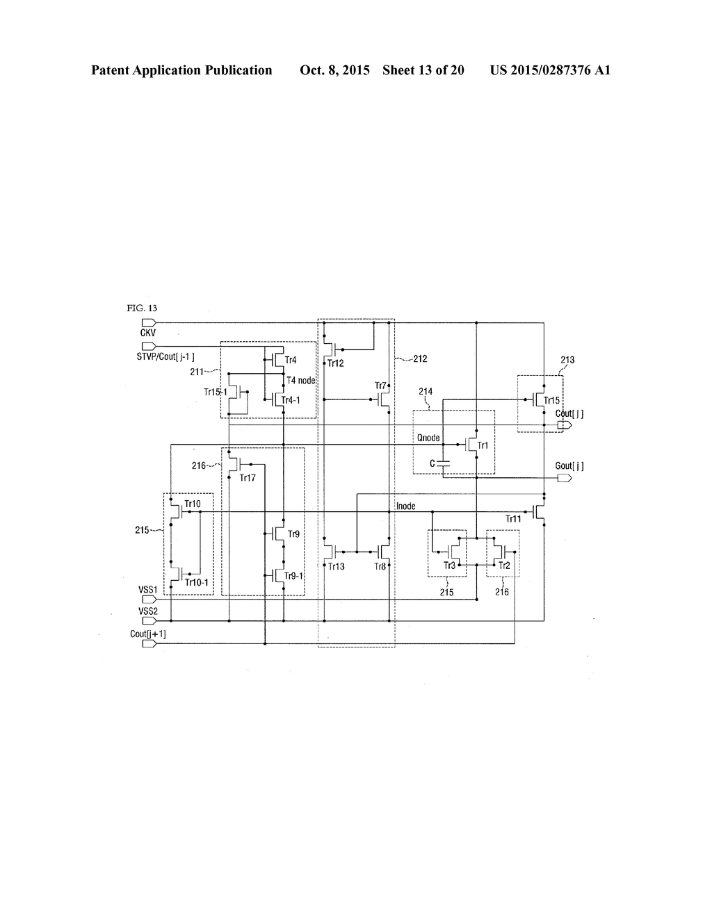 GATE DRIVER AND DISPLAY DEVICE INCLUDING THE SAME - diagram, schematic, and image 14