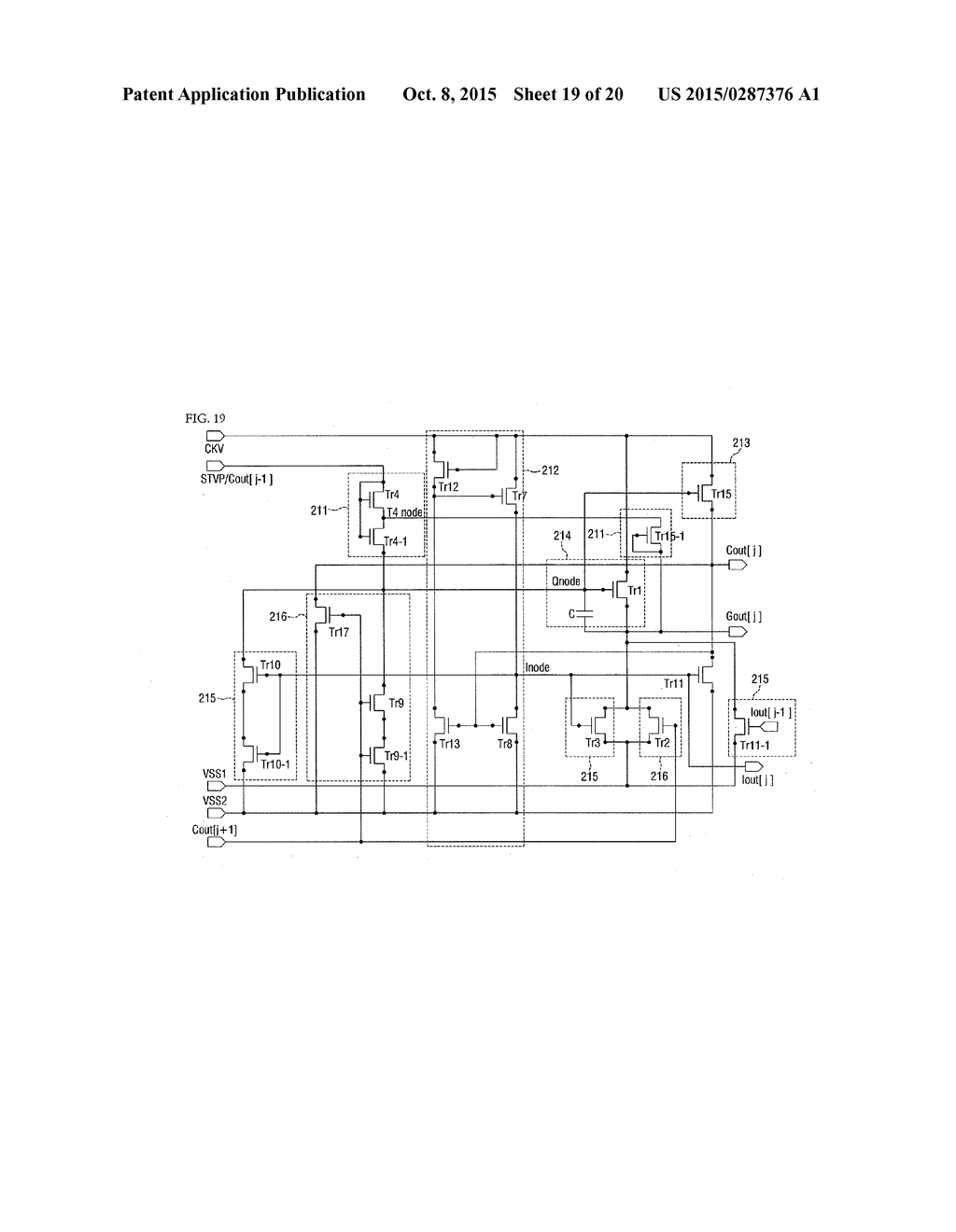 GATE DRIVER AND DISPLAY DEVICE INCLUDING THE SAME - diagram, schematic, and image 20