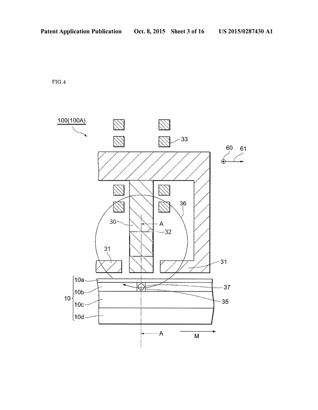 MAGNETIC HEAD, MAGNETIC HEAD ASSEMBLY, AND MAGNETIC RECORDING AND     REPRODUCING APPARATUS - diagram, schematic, and image 04