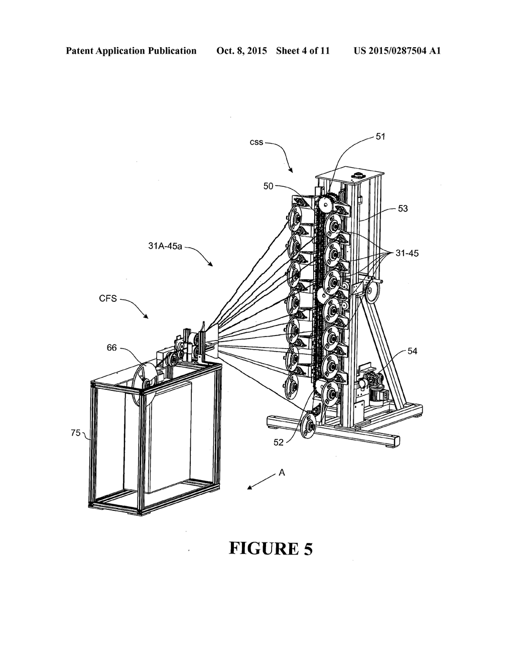 Machine for Producing Transposed Cable - diagram, schematic, and image 05