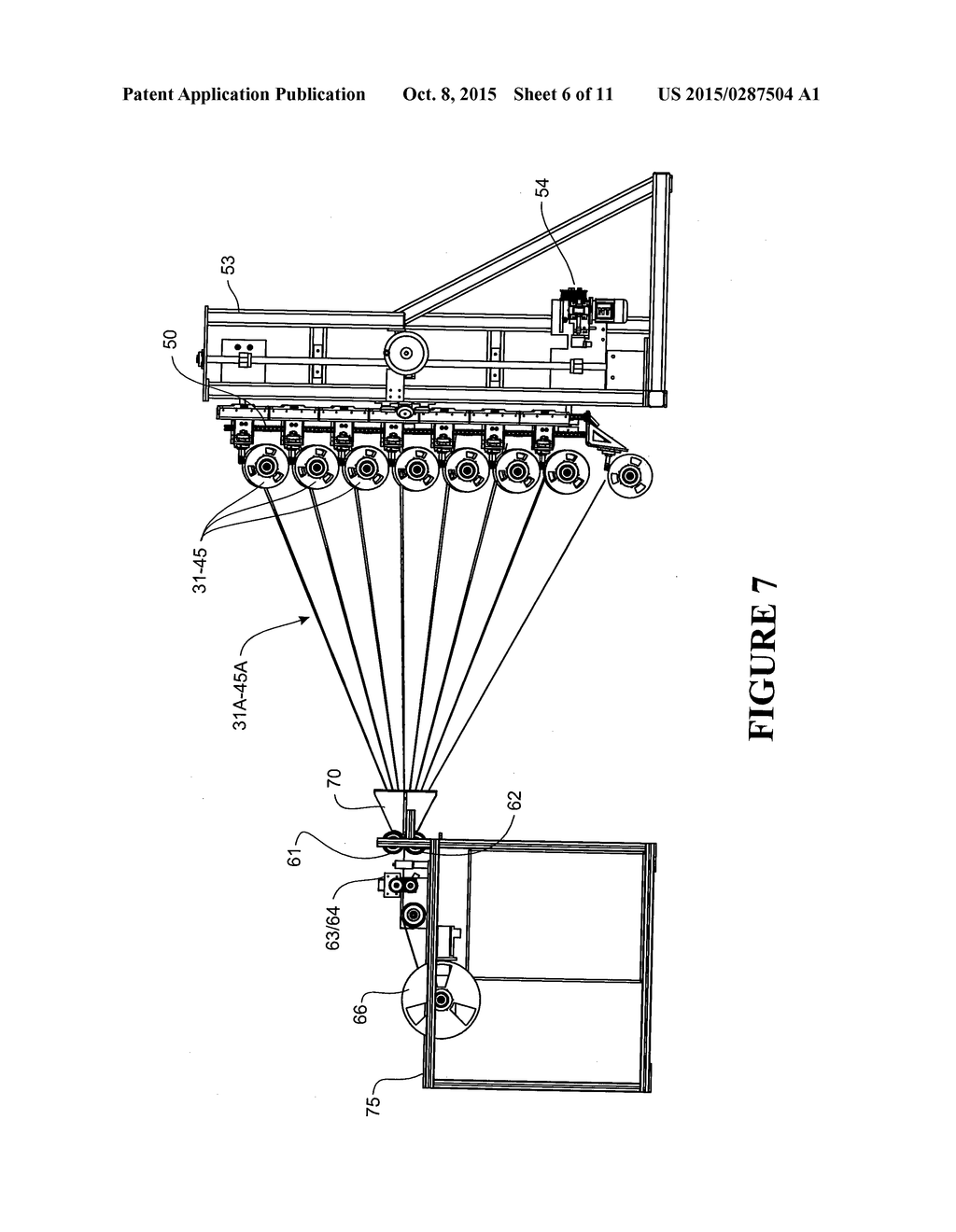 Machine for Producing Transposed Cable - diagram, schematic, and image 07