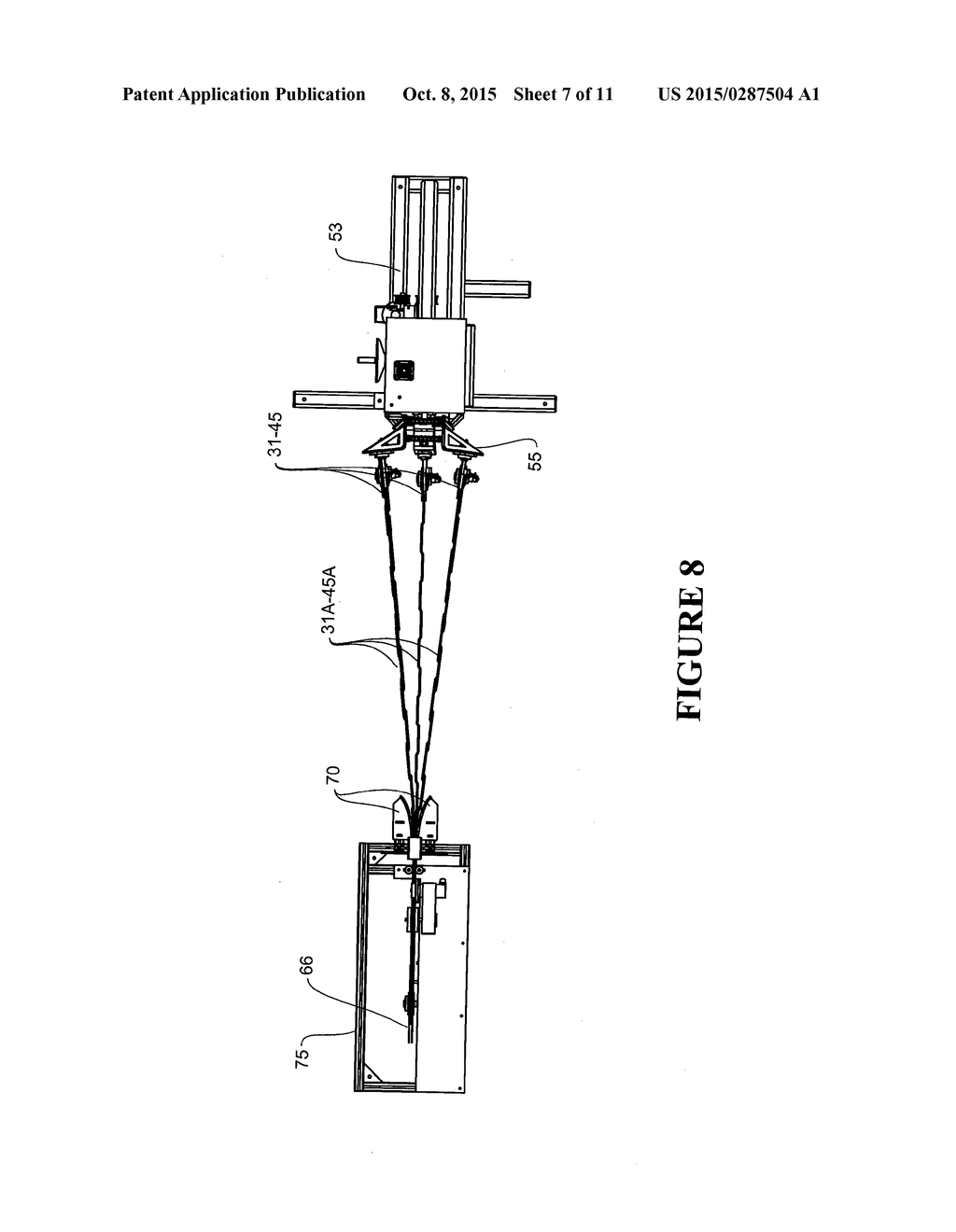 Machine for Producing Transposed Cable - diagram, schematic, and image 08