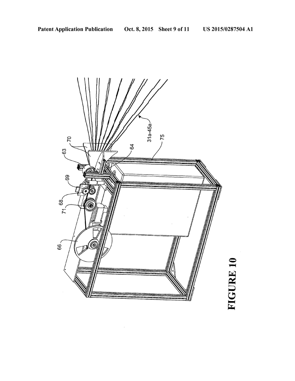 Machine for Producing Transposed Cable - diagram, schematic, and image 10