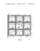 SEMICONDUCTOR WAFER AND METHOD OF CONCURRENTLY TESTING CIRCUITS FORMED     THEREON diagram and image