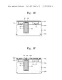 SEMICONDUCTOR DEVICES HAVING THROUGH ELECTRODES CAPPED WITH SELF-ALIGNED     PROTECTION LAYERS AND METHODS FOR FABRICATING SAME diagram and image