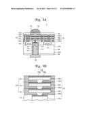 SEMICONDUCTOR DEVICES HAVING THROUGH ELECTRODES CAPPED WITH SELF-ALIGNED     PROTECTION LAYERS AND METHODS FOR FABRICATING SAME diagram and image