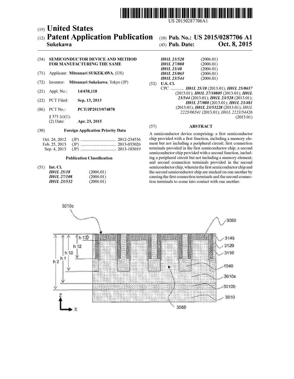 SEMICONDUCTOR DEVICE AND METHOD FOR MANUFACTURING THE SAME - diagram, schematic, and image 01