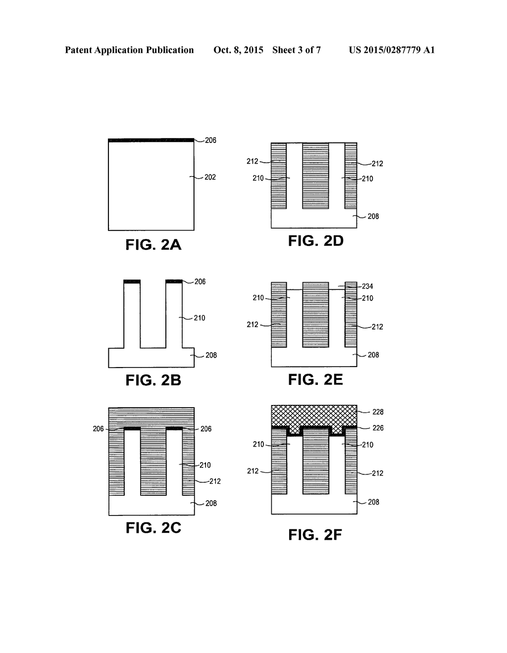 METHOD OF FORMING A SEMICONDUCTOR DEVICE WITH TALL FINS AND USING HARD     MASK ETCH STOPS - diagram, schematic, and image 04