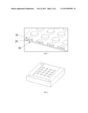 LED Packaging Structure Using Distant Fluorescent Powder Layer and     Manufacturing Method Thereof diagram and image