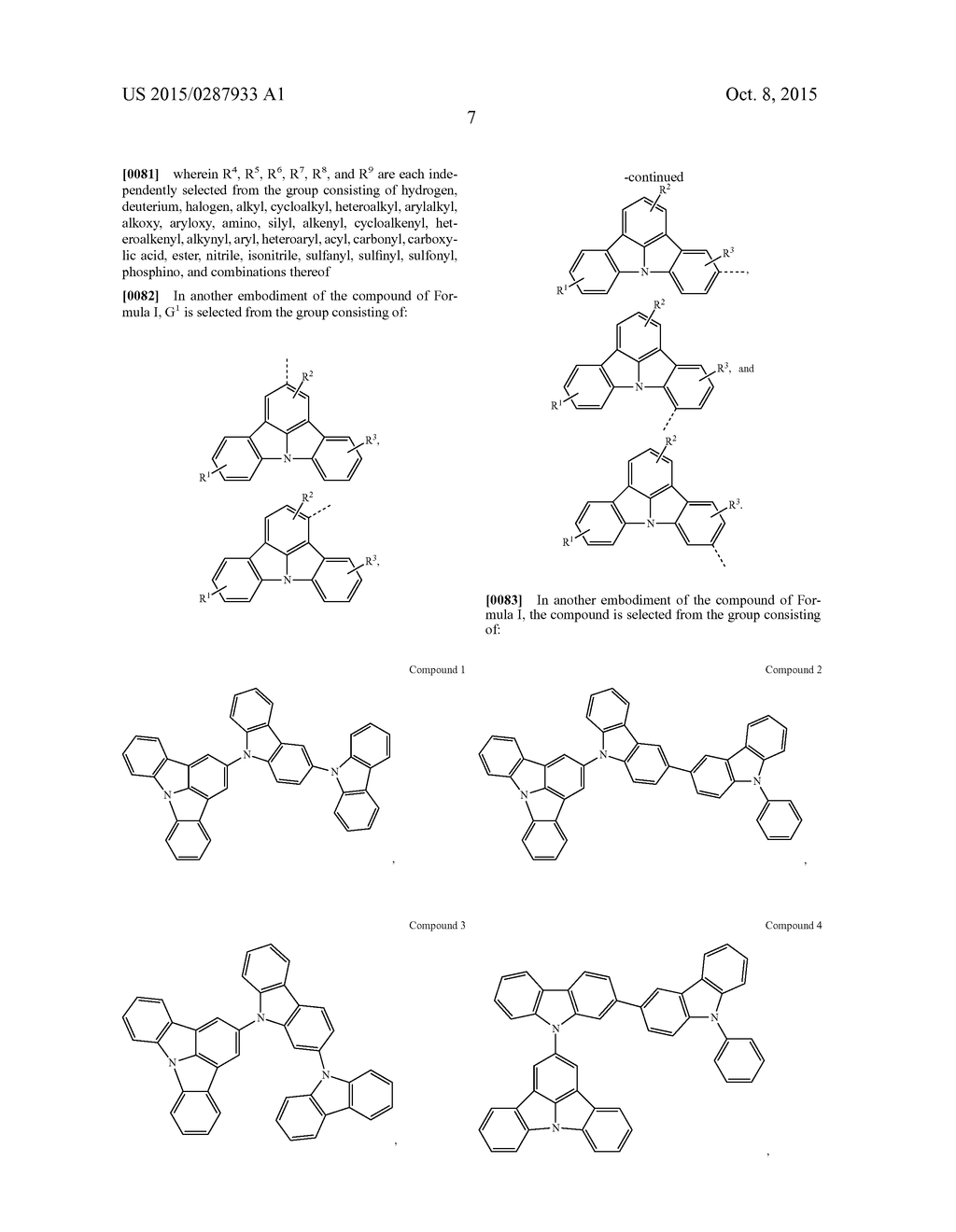 ORGANIC ELECTROLUMINESCENT MATERIALS AND DEVICES - diagram, schematic, and image 10