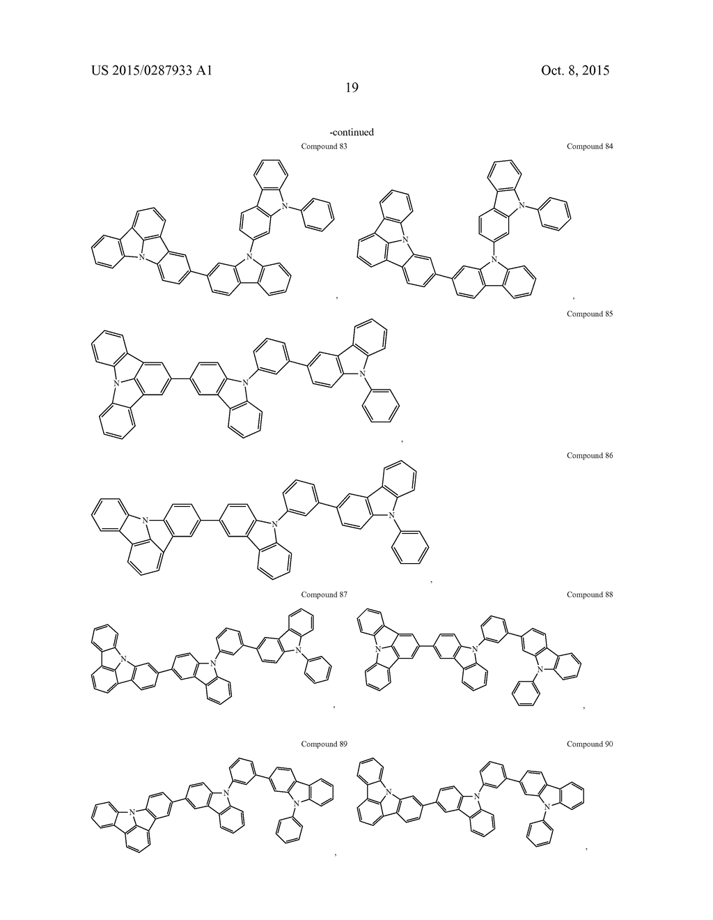 ORGANIC ELECTROLUMINESCENT MATERIALS AND DEVICES - diagram, schematic, and image 22