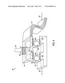 ANGLED ELECTRICAL CONTACTOR diagram and image