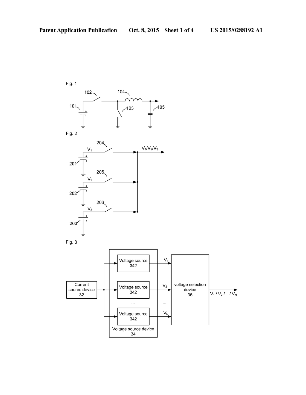 Power source and power source voltage regulating method - diagram, schematic, and image 02