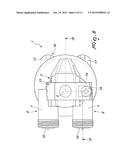 MULTIPLE NOZZLE HOLDER ASSEMBLY WITH INCREASED OPERATING FLEXIBILITY diagram and image